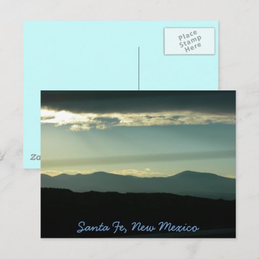 Santa Fe Mountains Briefkaart (Voorkant / Achterkant)