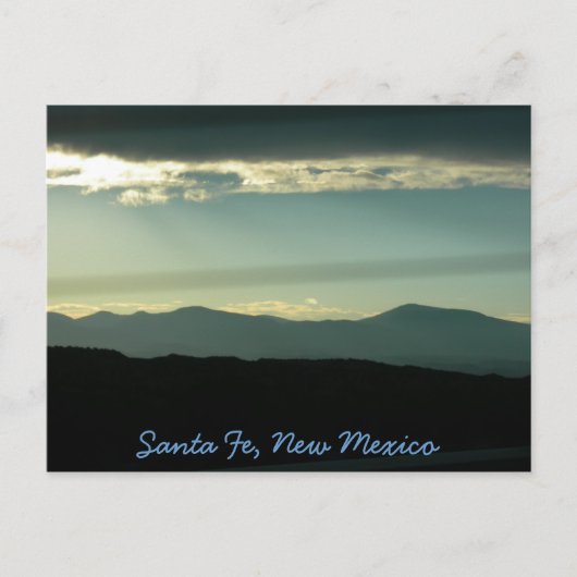 Santa Fe Mountains Briefkaart (Voorkant)