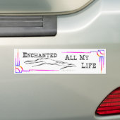 SANTA FE MTNS BUMPERSTICKER studio miiri (Op auto)
