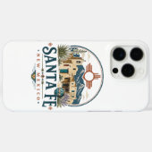 Santa Fe New Mexico Adobe-architectuur Zuidwesten Case-Mate iPhone Case (Achterkant (horizontaal))