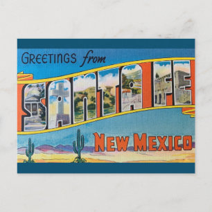 Santa Fe, New Mexico  Art Briefkaart