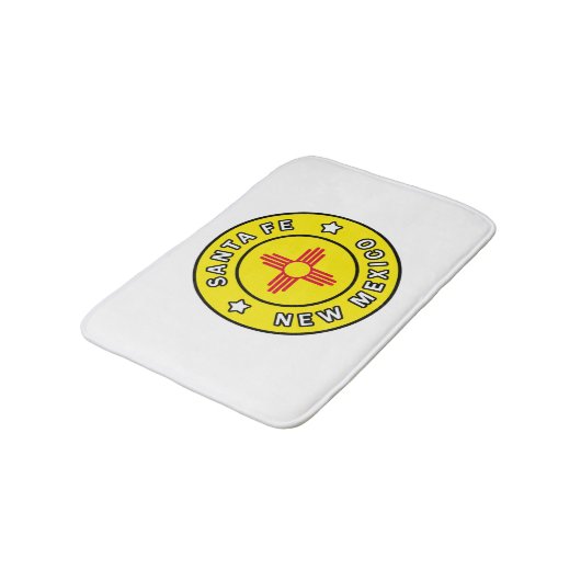 Santa Fe New Mexico Badmat (Gekanteld)