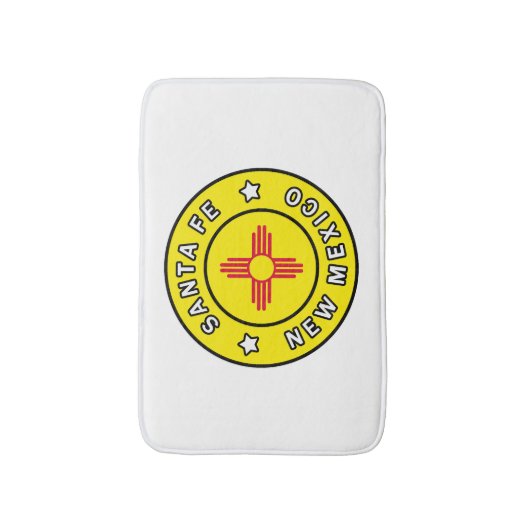 Santa Fe New Mexico Badmat (Voorkant Verticaal)