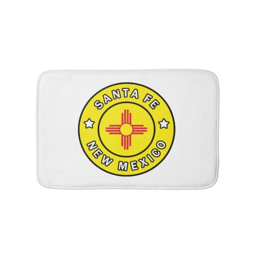 Santa Fe New Mexico Badmat (Voorkant)