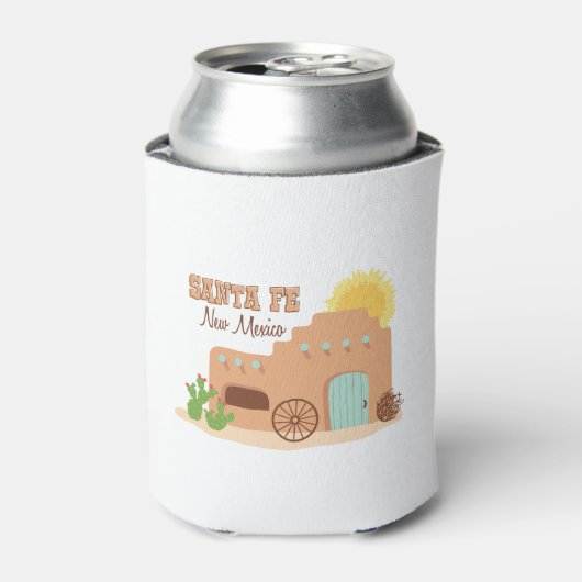 Santa Fe New Mexico Blikjeskoeler (Blikje Voorkant)
