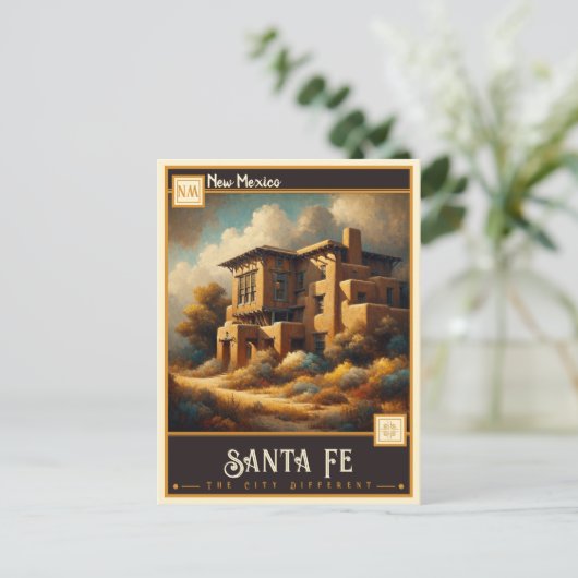 Santa Fe, New Mexico |  Briefkaart (Staand voorkant)