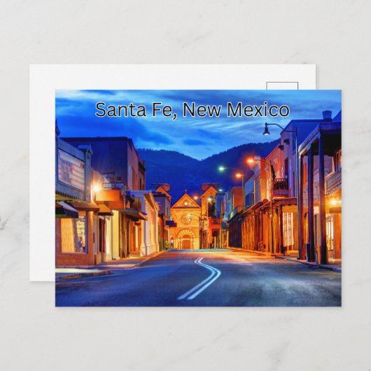 Santa Fe, New Mexico Briefkaart (Voorkant / Achterkant)