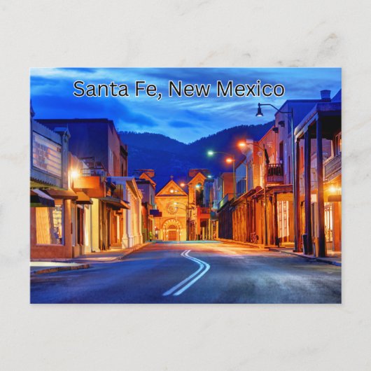 Santa Fe, New Mexico Briefkaart (Voorkant)