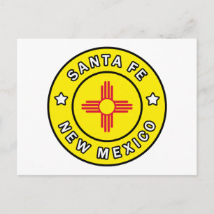 Santa Fe New Mexico Briefkaart
