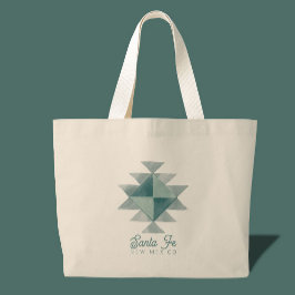 Santa Fe New Mexico Cadeau Grote Tote Bag