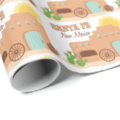 Santa Fe New Mexico Cadeaupapier (Rol Hoek)