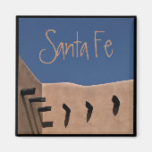 Santa Fe New Mexico Designer Magneet (Voorkant)