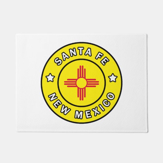 Santa Fe New Mexico Deurmat (Voorkant)