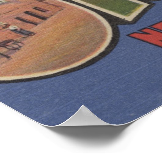 Santa Fe, New Mexico - Grote Letter-scènes 2 Poster (Hoek)