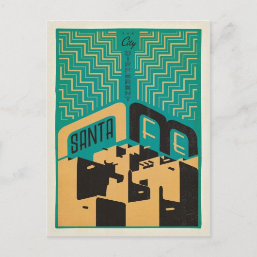 Santa Fe, New Mexico | Het verschil in stad Briefkaart (Voorkant)