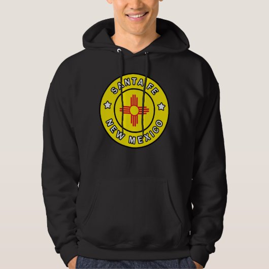 Santa Fe New Mexico Hoodie (Voorkant)