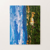 Santa Fe New Mexico. Jigzaag Puzzle Legpuzzel (Verticaal)