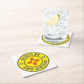 Santa Fe New Mexico Kartonnen Onderzetters (Insitu)