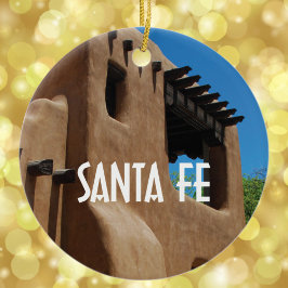 Santa Fe New Mexico Keramisch Ornament