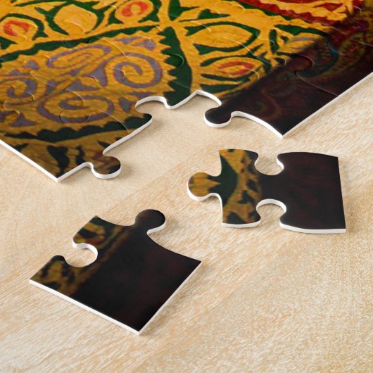 Santa Fe New Mexico.kerstcadeautjes Legpuzzel (Zijkant)