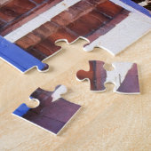 Santa Fe New Mexico.Kerstgroeten Legpuzzel (Zijkant)