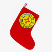 Santa Fe New Mexico Kleine Kerstsok (Voorkant (Hangend))