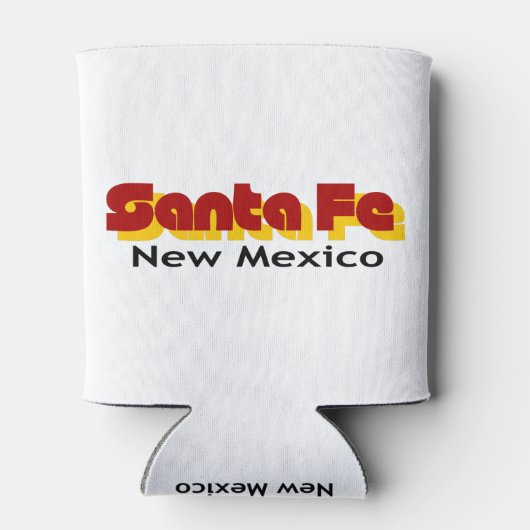 Santa Fe New Mexico Koelbox Blikjeskoeler (Achterkant)