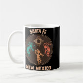 Santa Fe New Mexico Kokopelli Vacation Souvenir  Koffiemok (Links)