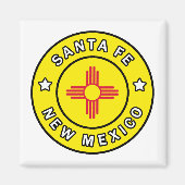Santa Fe New Mexico Magneet (Voorkant)