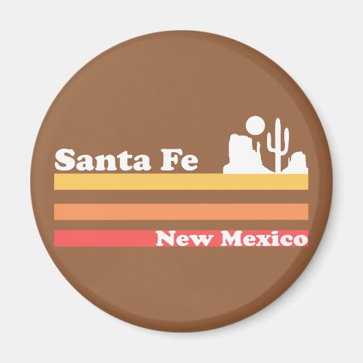  Santa Fe New Mexico Magneet (Voorkant)