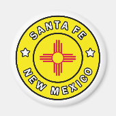 Santa Fe New Mexico Magneet (Voorkant)