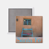 Santa Fe New Mexico Magnet (Voorkant / Achterkant)