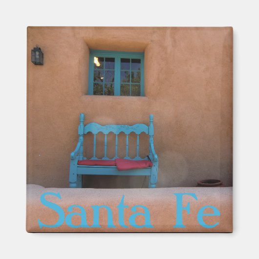 Santa Fe New Mexico Magnet (Voorkant)