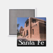 Santa Fe New Mexico Magnet (Voorkant / Achterkant)