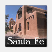 Santa Fe New Mexico Magnet (Voorkant)