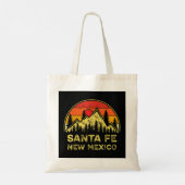 Santa Fe New Mexico NM bergen die zo wandelen Tote Bag (Achterkant)