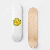 Santa Fe New Mexico Persoonlijk Skateboard (Voorkant)
