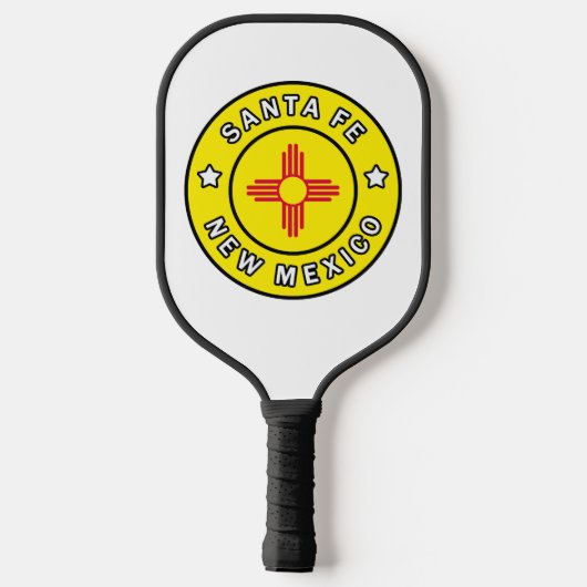 Santa Fe New Mexico Pickleball Paddle (Achterkant)