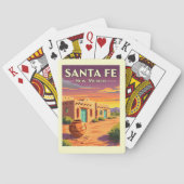  Santa Fe New Mexico Pokerkaarten (Achterkant)