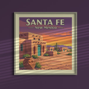 Santa Fe New Mexico Poster