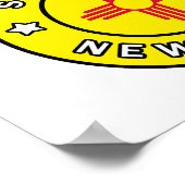 Santa Fe New Mexico Poster (Hoek)