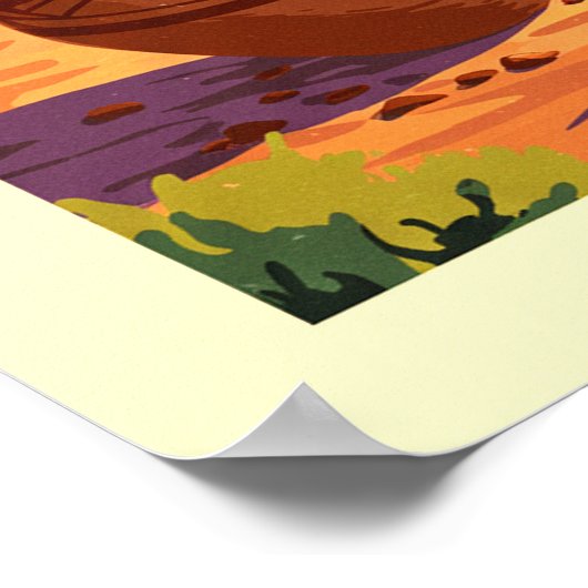 Santa Fe New Mexico Poster (Hoek)