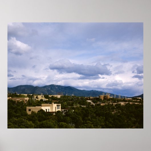 Santa Fe, New Mexico Poster Print (Voorkant)