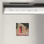 Santa Fe New Mexico Red door Magnet (Insitu (Vaatwasser))