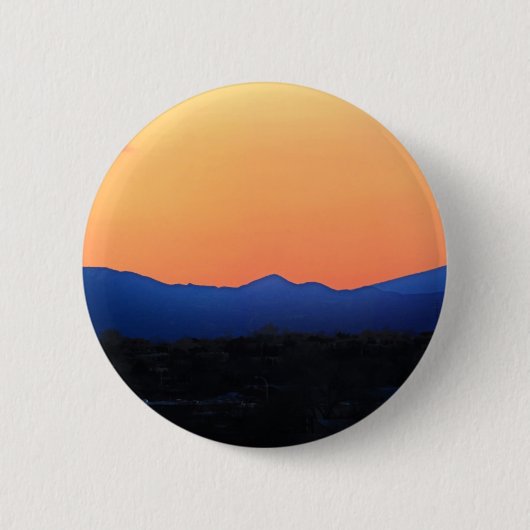 Santa Fe New Mexico Ronde Button 5,7 Cm (Voorkant)