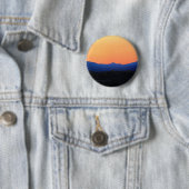 Santa Fe New Mexico Ronde Button 5,7 Cm (In situ)