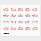Santa Fe New Mexico Ronde Sticker (Vel)