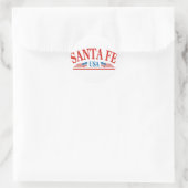 Santa Fe New Mexico Ronde Sticker (Tas)