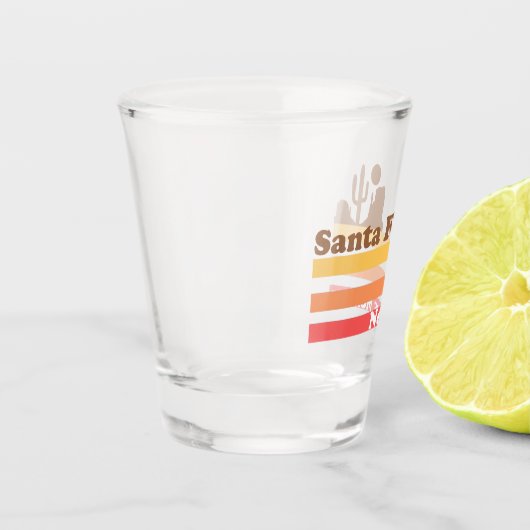 Santa Fe New Mexico Shot Glas (Links)