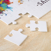 Santa Fe New Mexico Skyline Legpuzzel (Zijkant)